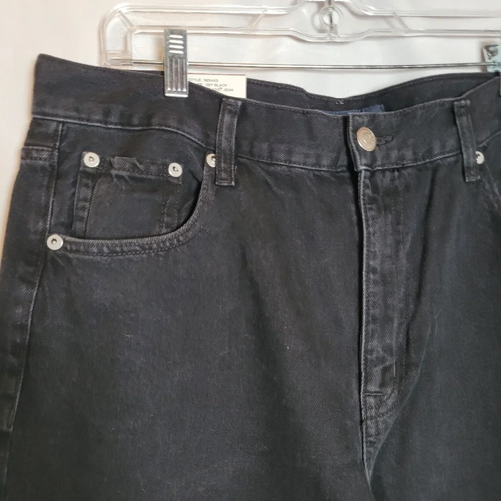 Aeropostale Black High Rise Baggy Jean Women's Size 14 NWT